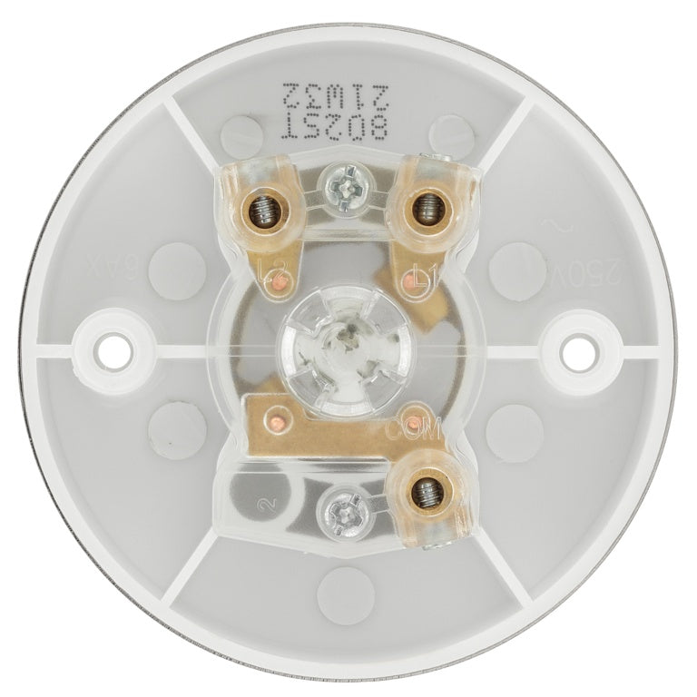 BG Decorative Steel Ceiling Switch 2 Way 6amp