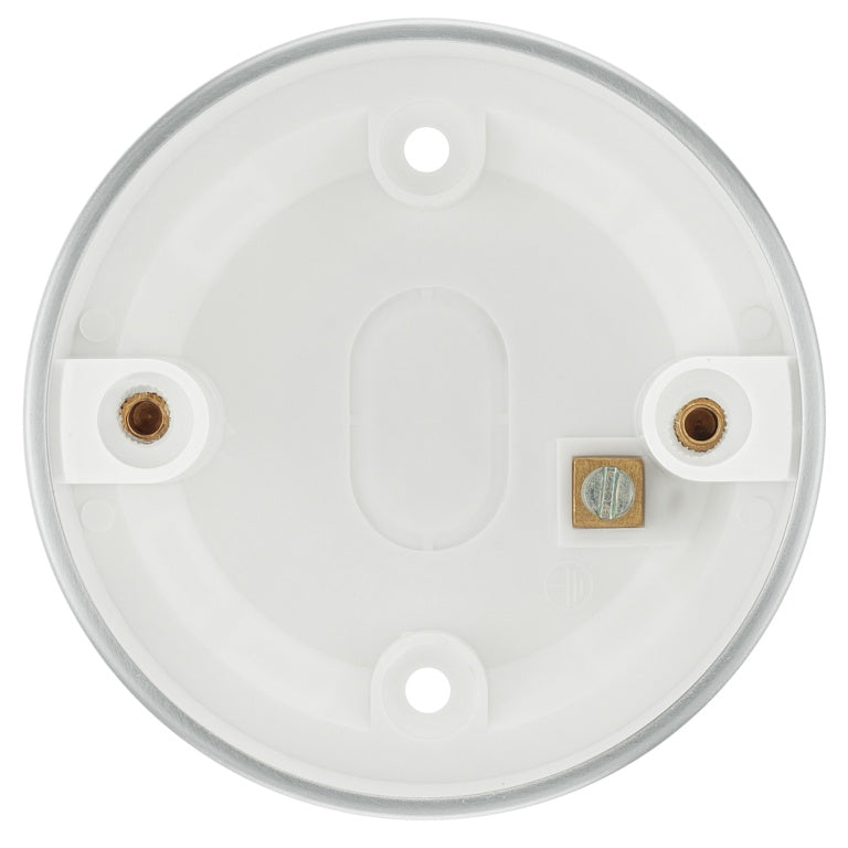 BG Decorative Steel Ceiling Switch 2 Way 6amp
