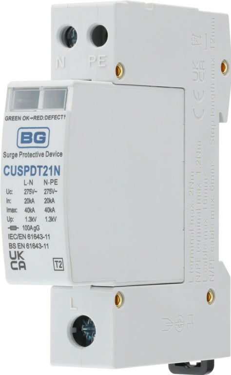BG Type 2 Single Phase Surge Protect
