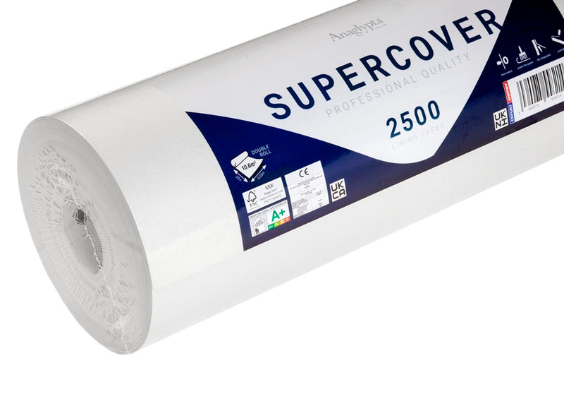 Anaglypta 2500 Grade Super Cover Lining 20m