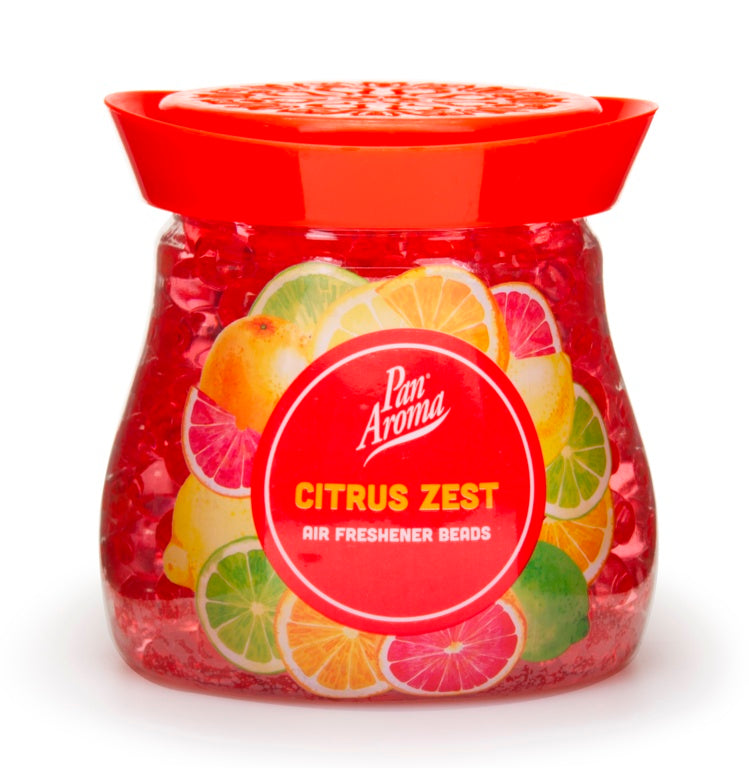 Pan Aroma Air Freshener Beads 280g Citrus Zest