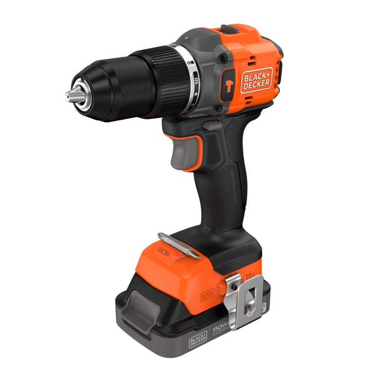 Black & Decker Brushless Hammer Drill Kit 18v