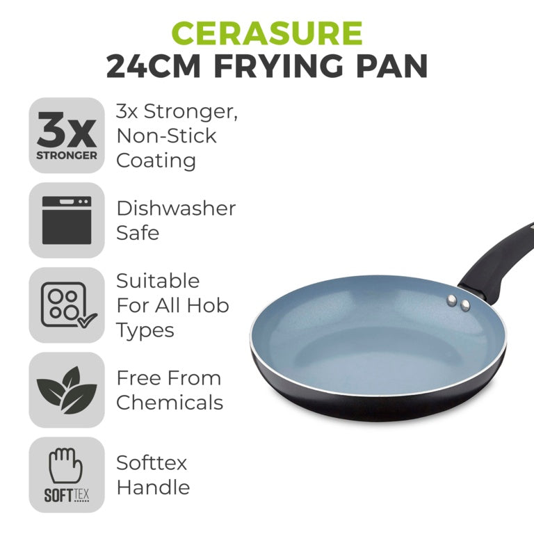 Tower Cerasure Frying Pan 24cm