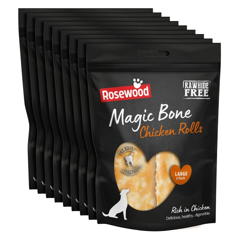 ROSEWOOD Magic Roll Chicken Rolls Pack 2 120g