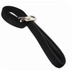 ROSEWOOD Black Extra Large Dog Collar 24"