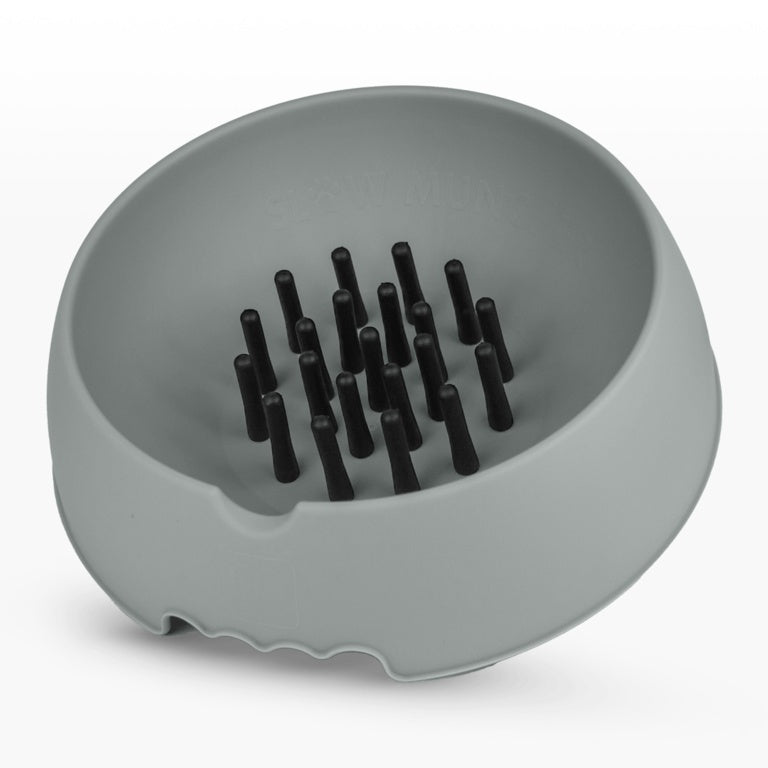 Slow Muncher Large Dog Bowl Grey External: 270mm Internal: 220mm