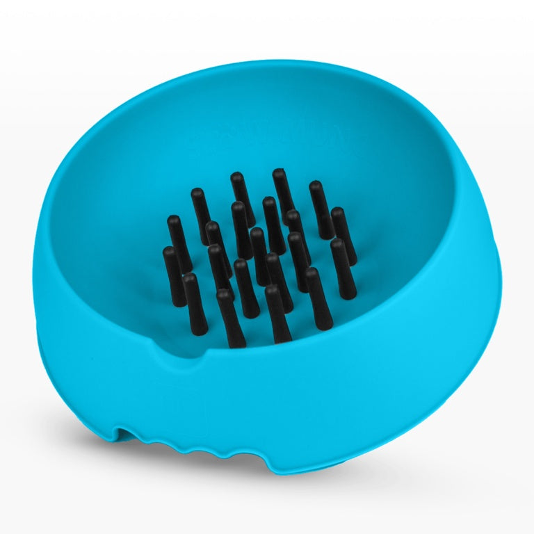 Slow Muncher Small Dog Bowl Blue External: 210mm Internal: 160mm
