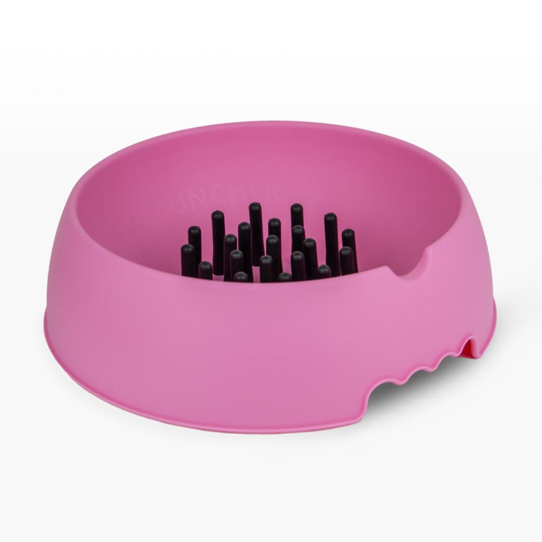 Slow Muncher Large Dog Bowl Pink External: 270mm Internal: 220mm