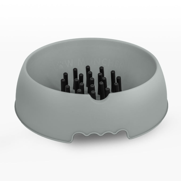 Slow Muncher Small Dog Bowl Grey External: 210mm Internal: 160mm