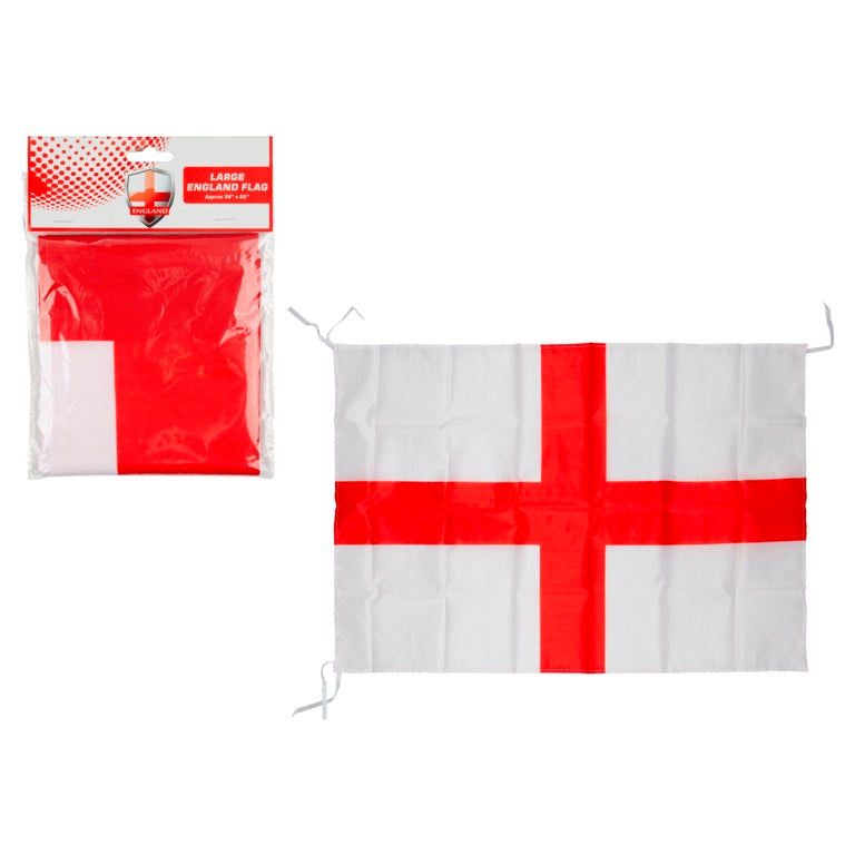 Pms St George Flag With String 89 x 60cm