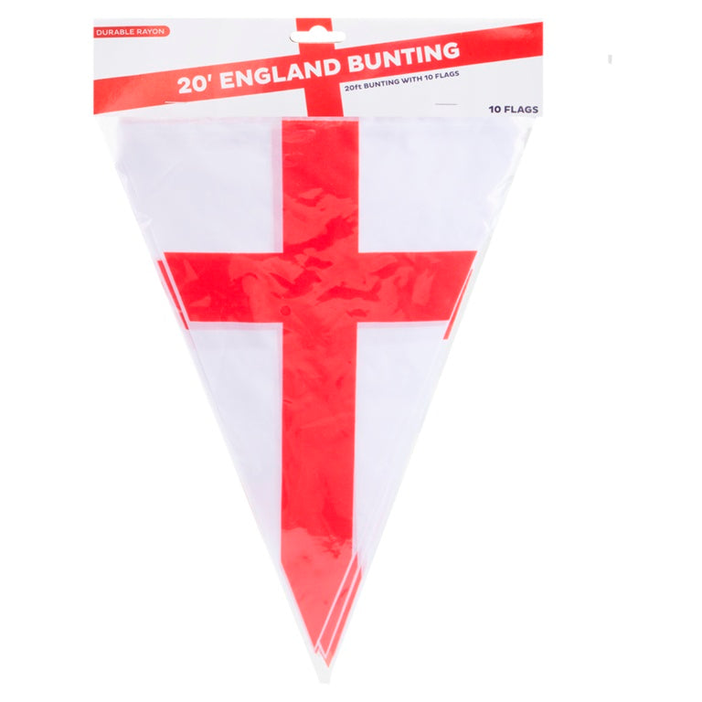 Pms England Triangle Bunting 20'