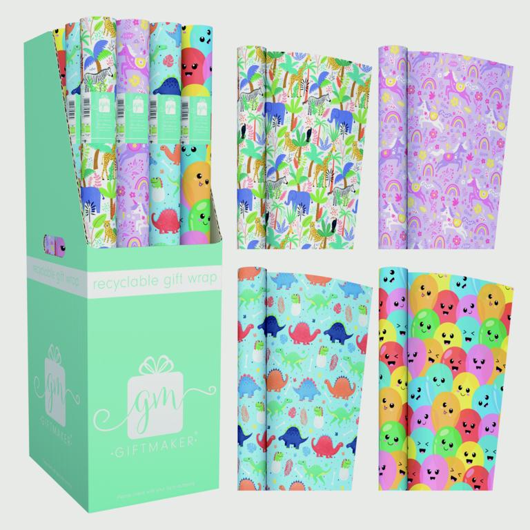 Giftmaker Kids Wrap 3m x 69cm