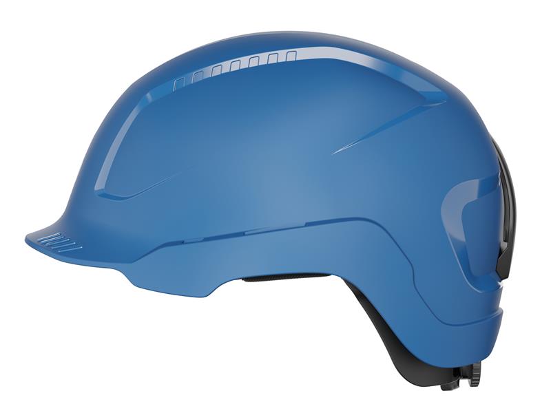 ABUS Mechanical - SCATOR-E Non-vented Safety Helmet Blue