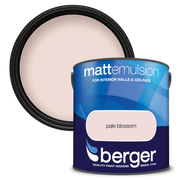 Berger Matt Emulsion 2.5L Pale Blossom