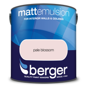 Berger Matt Emulsion 2.5L Pale Blossom