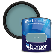 Berger Matt Emulsion 2.5L Teal Drift