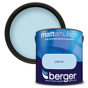 Berger Matt Emulsion 2.5L Pale Sky
