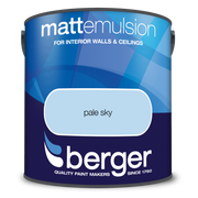 Berger Matt Emulsion 2.5L Pale Sky