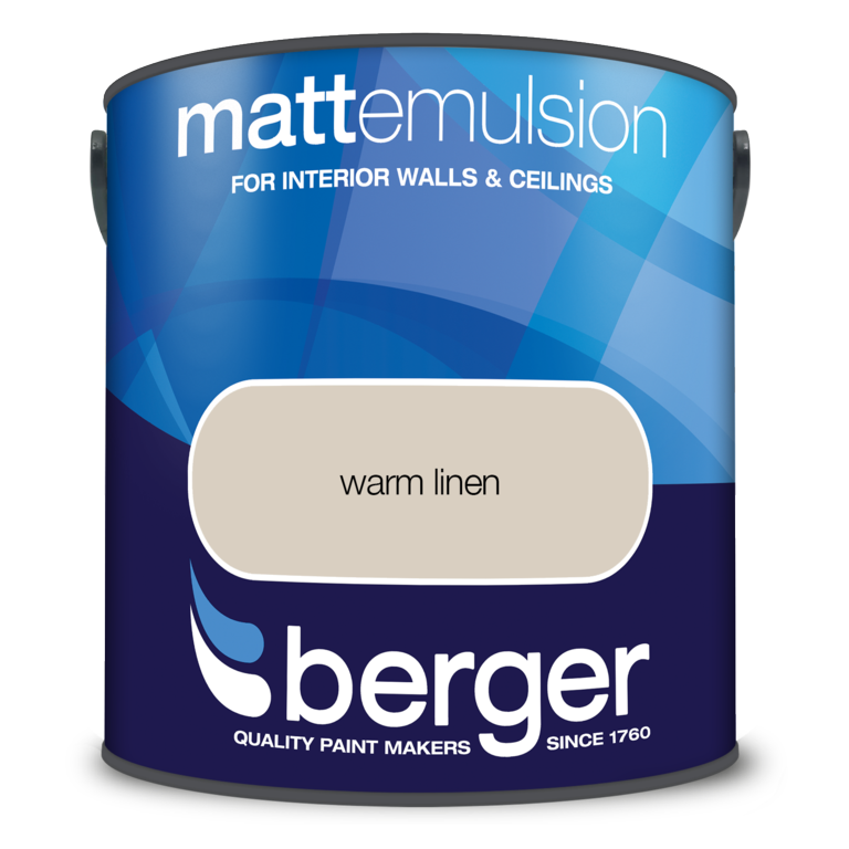 Berger Matt Emulsion 2.5L Warm Linen