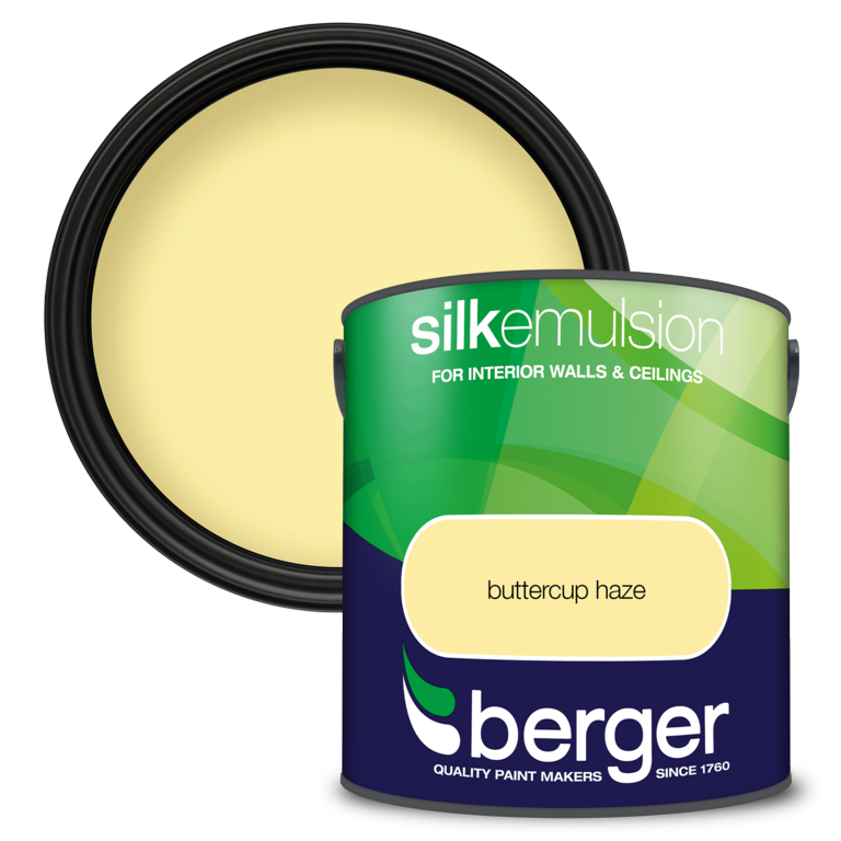 Berger Silk Emulsion 2.5L Buttercup Haze