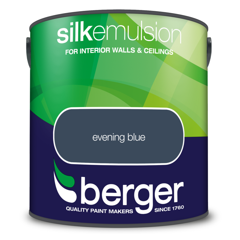 Berger Silk Emulsion 2.5L Evening Blue