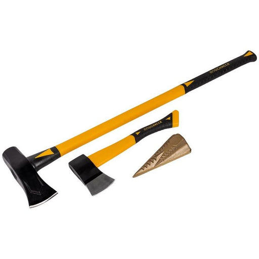 Roughneck Wood Cutting & Splitting Set (Mail Order Box) 3 Piece Roughneck - RockBottom Nothampton