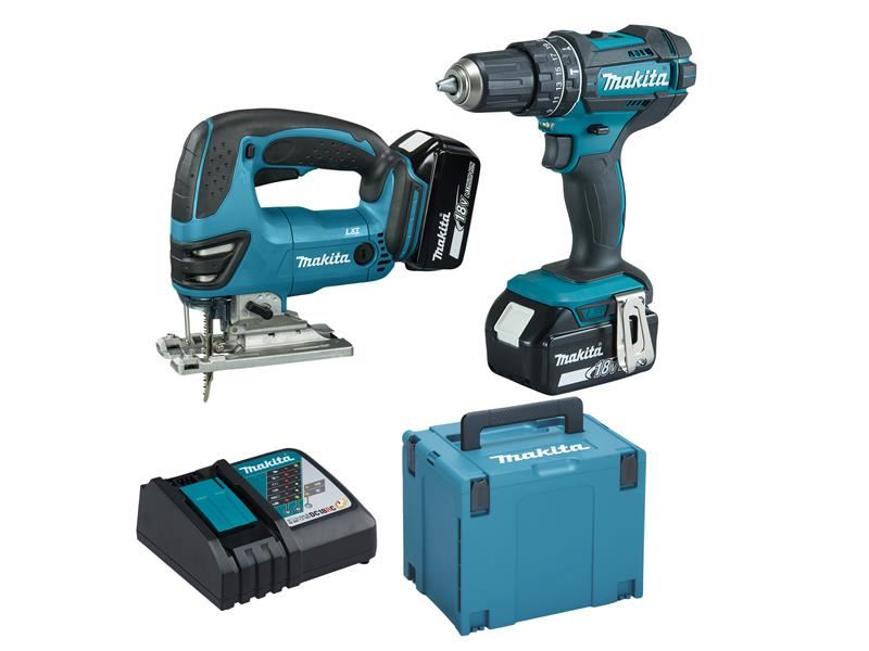 Makita 18V LXT Twin Pack Makita - RockBottom Northampton 