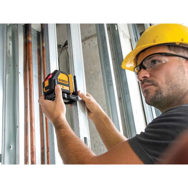 Dewalt Power Tools DCE088D1R Self-Levelling Red Cross Line Laser 12V 1 x 2.0Ah Li-ion DeWALT Power Tools - RockBottom Northampton