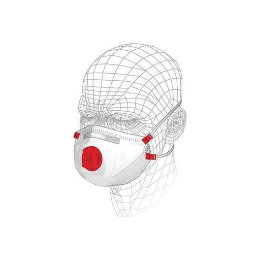 Vitrex Premium Valved Multipurpose Respirator P3 (Single) Vitrex - RockBottom Northampton
