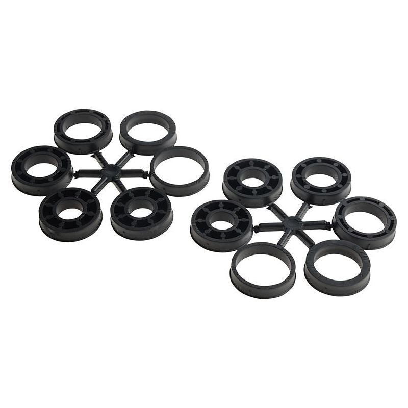 Lessmann Wheel Brush D100mm x W20-22 x 30 Bore Steel Wire 0.30 + Adaptors Set 1 Lessmann - RockBottom Northampton