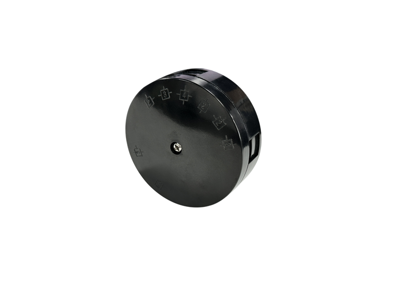 Securlec 4 Terminal Junction Box Black 20A 80mm