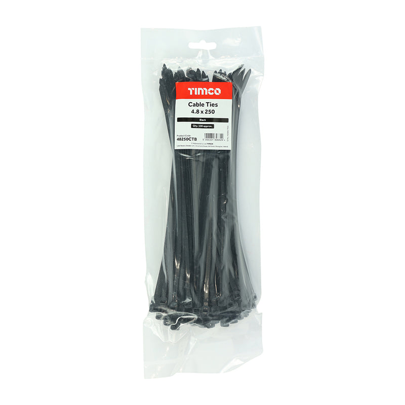TIMCO Cable Ties Black