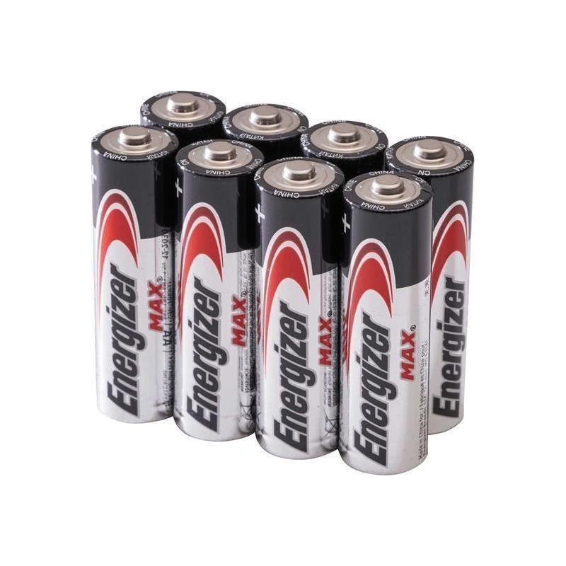Energizer® MAX® AA Alkaline Batteries (Pack 4 + 4 Free) Energizer® - RockBottom Northamptin
