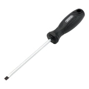Draper Slotted Parallel Hard Grip Screwdriver, 5.5 x 125mm Draper - Town Tools