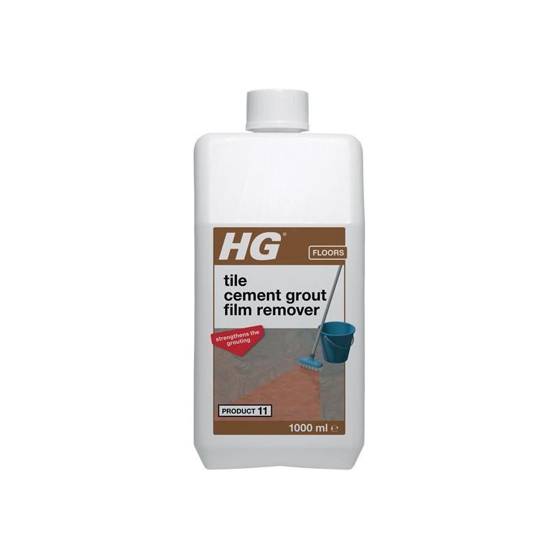Hg Tile Cement Grout Film Remover 1 litre HG - RockBottom Northampton