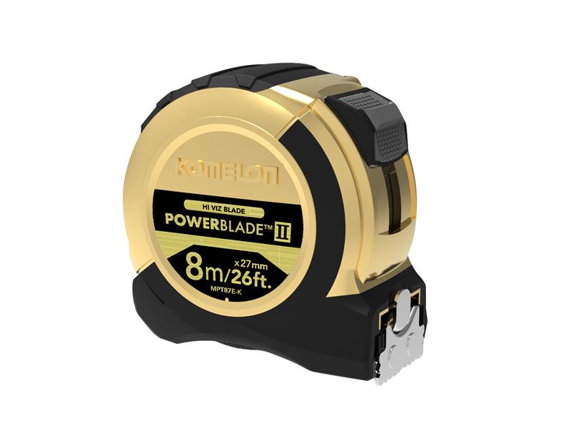 Komelon Gold Pocket Tape 8m/26ft (Width 27mm)