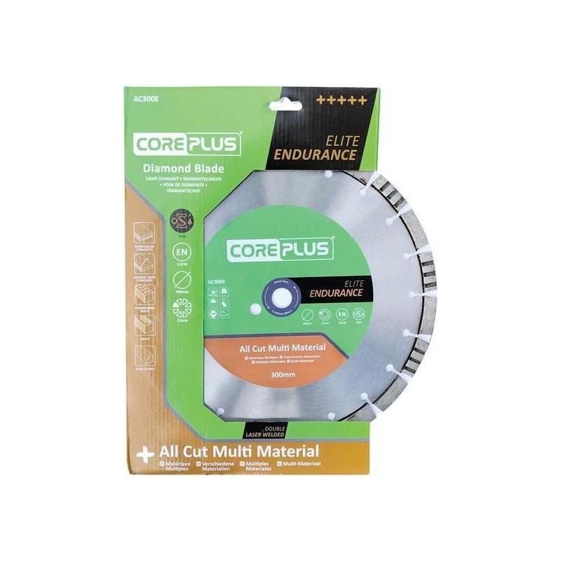Coreplus AC300E Elite All Cut Multi-Material Diamond Blade 300mm CorePlus - RockBottom Northampton