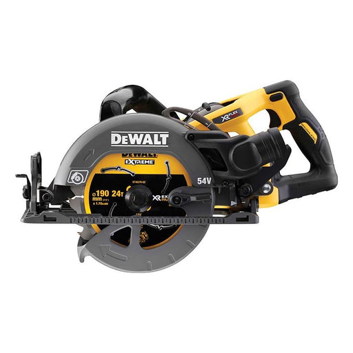 Dewalt Power Tools DCS577T2 FlexVolt XR High Torque Circular Saw 190mm 54V 2 x 2.0Ah Li-ion DeWALT Power Tools - RockBottom Northampton