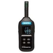 Handheld Digital Hygrometer - Humidity and Temperature Meter, 0-100% RH and -20 to +70&deg;C Draper - Town Tools