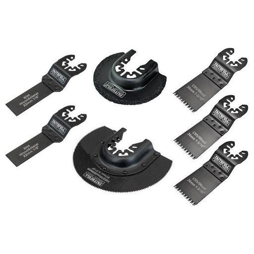 Faithfull Multi-Function Tool Blade Set, 7 Piece Faithfull - RockBottom Northampton