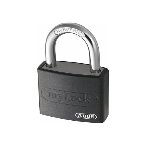Abus Mechanical T65AL/40mm My Lock Aluminium Padlock Black Keyed Alike 6401 ABUS Mechanical - RockBottom Northampton 
