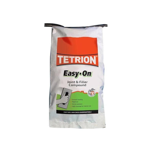 Tetrion Fillers Easy-On Filling & Jointing Compound Sack 5kg Tetrion Fillers - RockBottom Northampton
