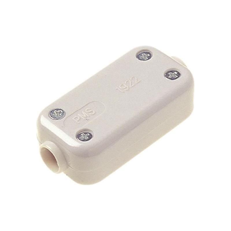 Dencon 2 Terminal Fixed Connector 5A White Dencon - RockBottom Northampton