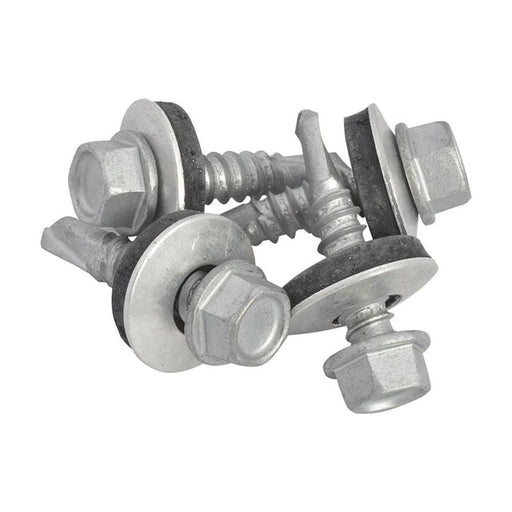 Forgefix TechFast Hex Head Roofing Screw Self-Drill Light Section 5.5 x 25mm Pack 100 ForgeFix - RockBottom Northampton