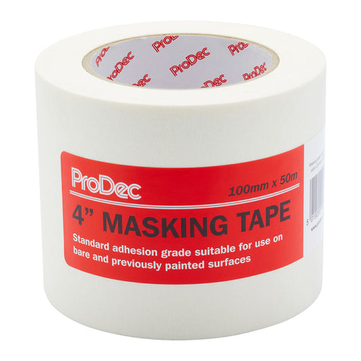ProDec 4" x 50m General Purpose Masking Tape