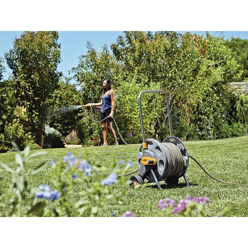 Hozelock 60m Cart With 25m Hose Hozelock - RockBottom Northampton