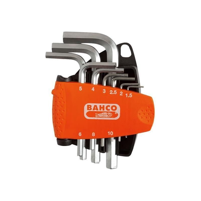 Bahco BE-9878 Metric Hex L-Key Set, 9 Piece Bahco - RockBottom Northampton