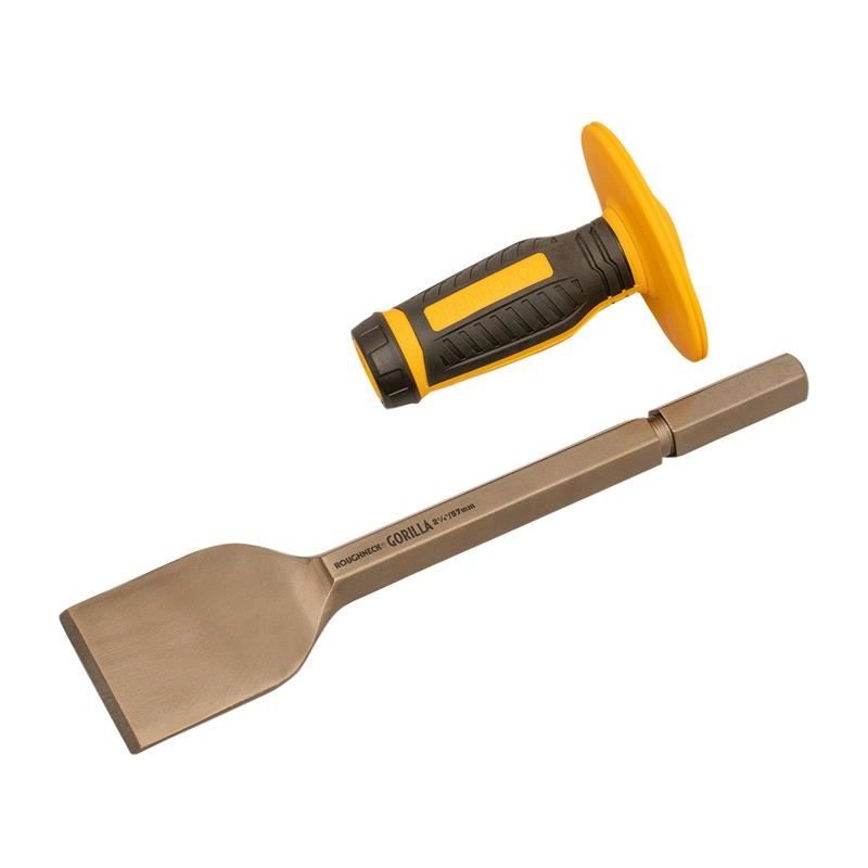 Roughneck Gorilla Electrician's Bolster with Non-Slip Guard 57 x 279mm (2.1/4 x 11in) Roughneck - RockBottom Nothampton