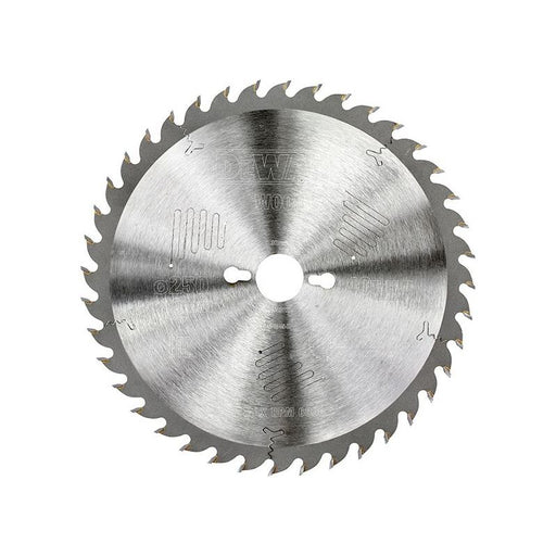 Dewalt Power Tools Series 60 Circular Saw Blade 250 x 30mm x 40T DeWALT Power Tools - RockBottom Northampton