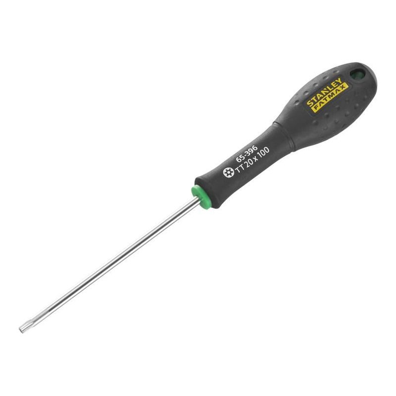 Stanley® Hand Tools FatMax® Screwdriver Tamper-proof TORX Tip TTX20 x 100mm STANLEY® Hand Tools - RockBottom Nothampton